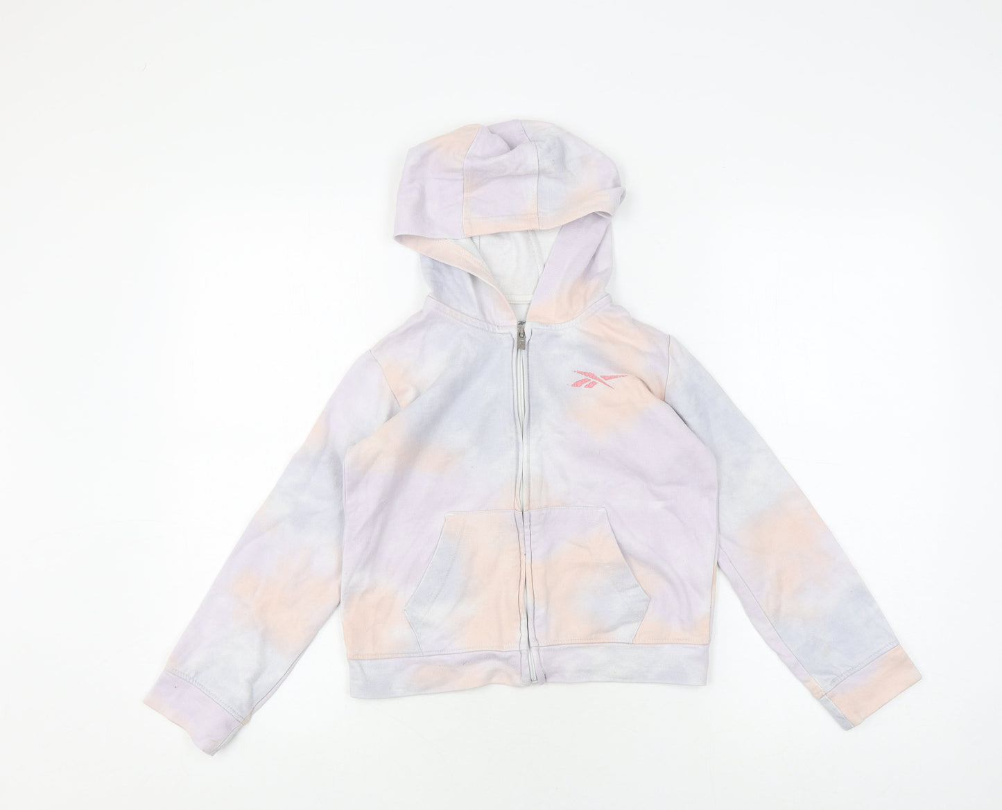 Reebok Girls Multicoloured Full Zip Hoodie 8-9 Years