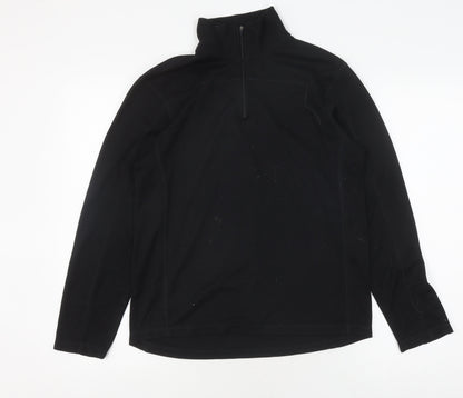 Mens UK Size S Gap Black Pullover Sweatshirt