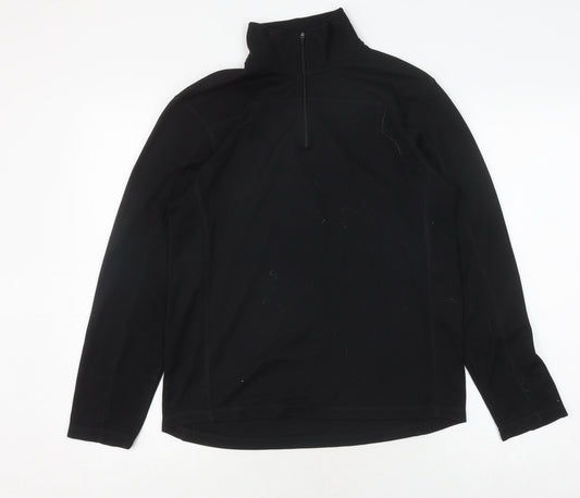 Mens UK Size S Gap Black Pullover Sweatshirt