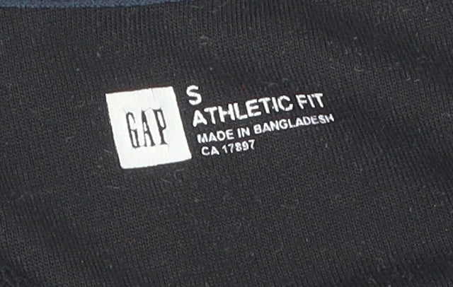 Mens UK Size S Gap Black Pullover Sweatshirt