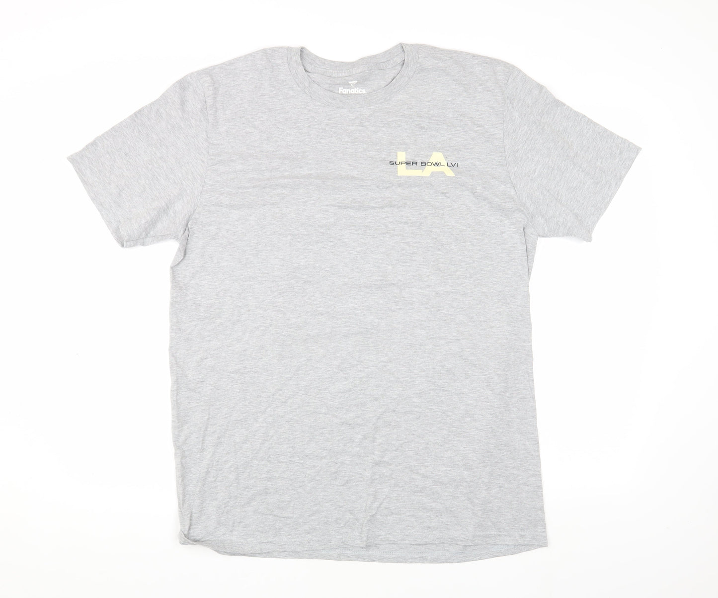 Mens UK Size L Fanatics Grey  T-Shirt