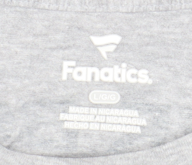 Mens UK Size L Fanatics Grey  T-Shirt