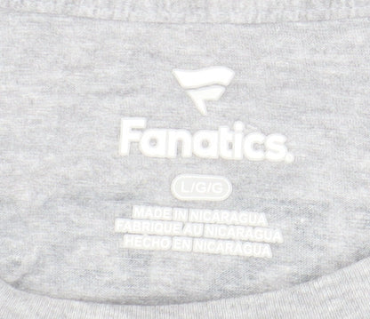 Mens UK Size L Fanatics Grey  T-Shirt