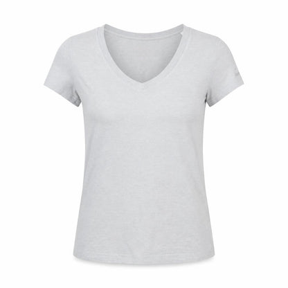 Reebok Women’s Grey V-Neck T-Shirt, Size S