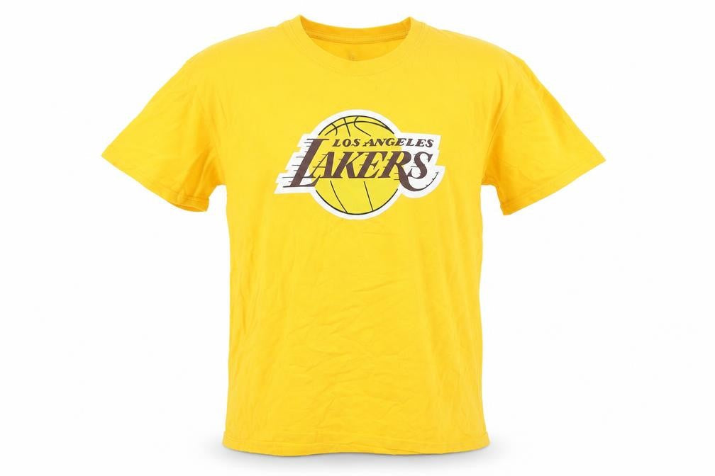 Mens UK Size L NBA Yellow  T-Shirt