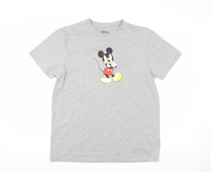 Mens UK Size 2XL Disney Grey  T-Shirt