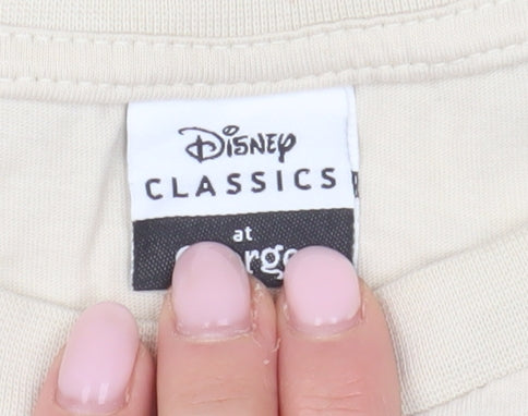 Womens UK Size 20 Disney Beige  T-Shirt