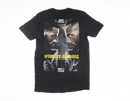 Mens UK Size M UFC Black  T-Shirt