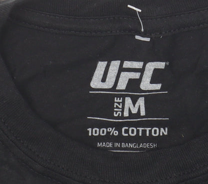 Mens UK Size M UFC Black  T-Shirt