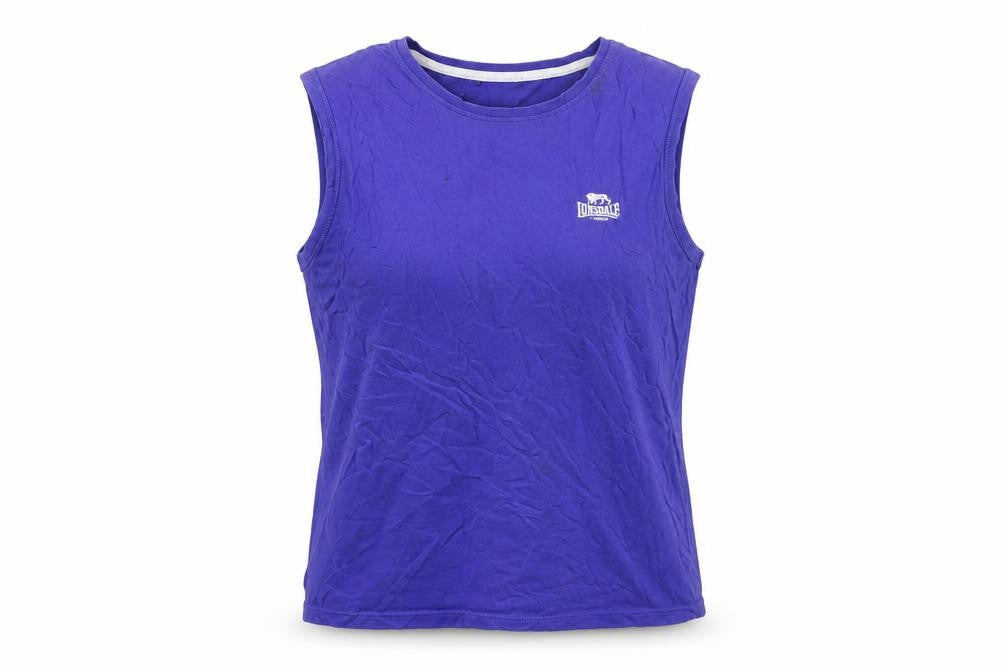 Unisex Adults UK Size M Lonsdale Purple  Tank
