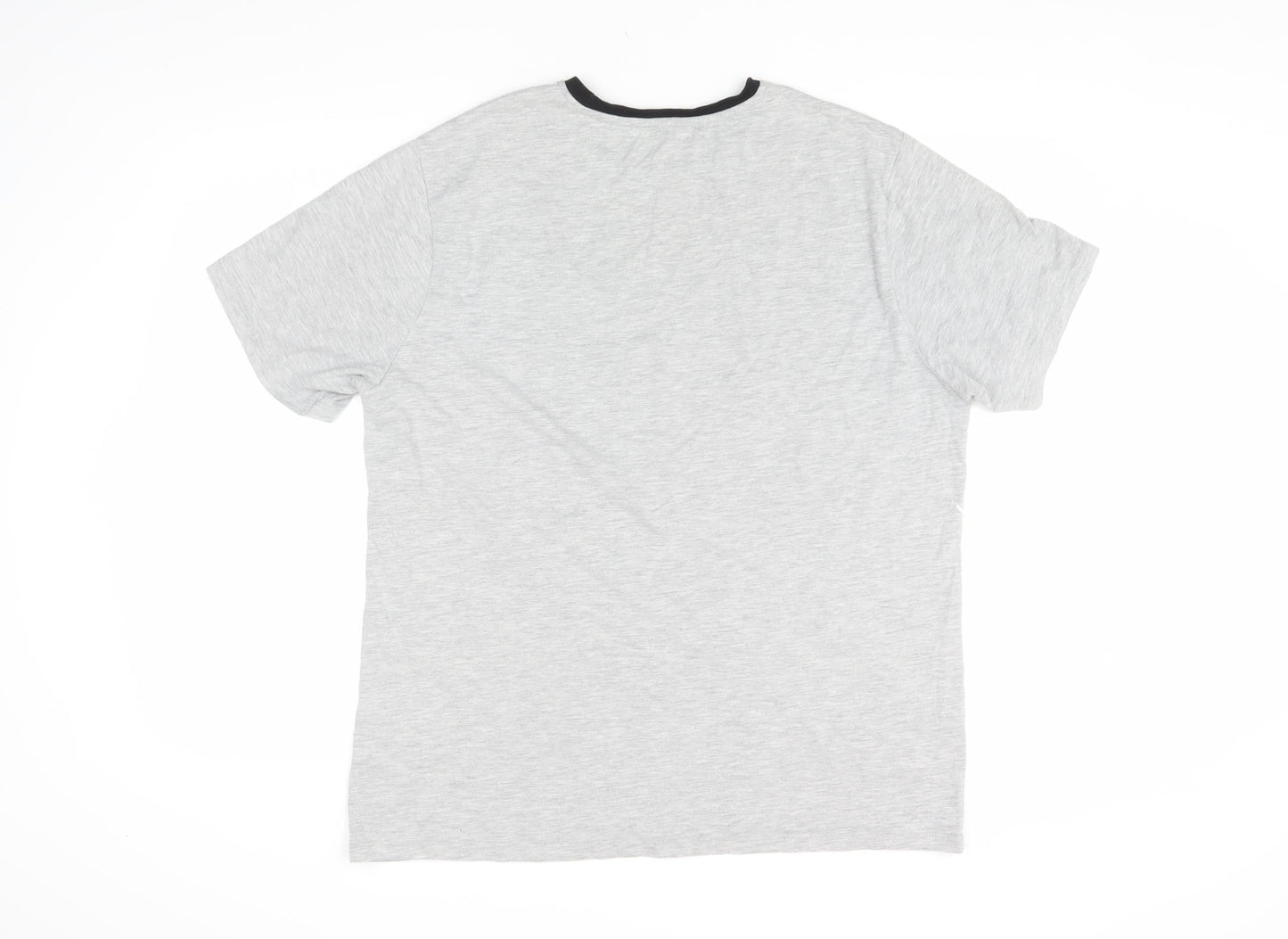 George Men's Grey Star Wars Mandalorian T-Shirt L