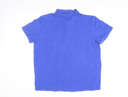 Maine Men's Blue XL Regular Fit Polo Shirt