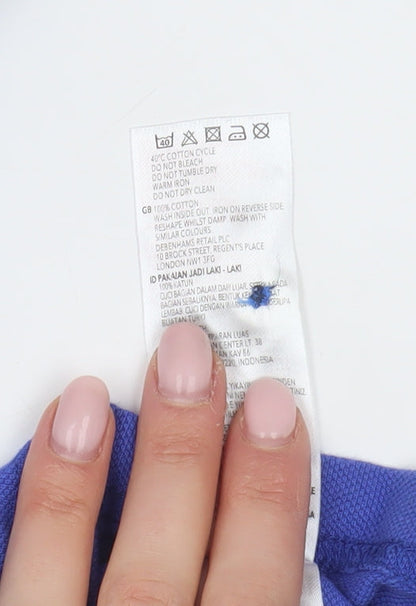 Maine Men's Blue XL Regular Fit Polo Shirt