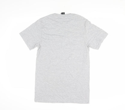 Mens UK Size S Gildan Grey  T-Shirt