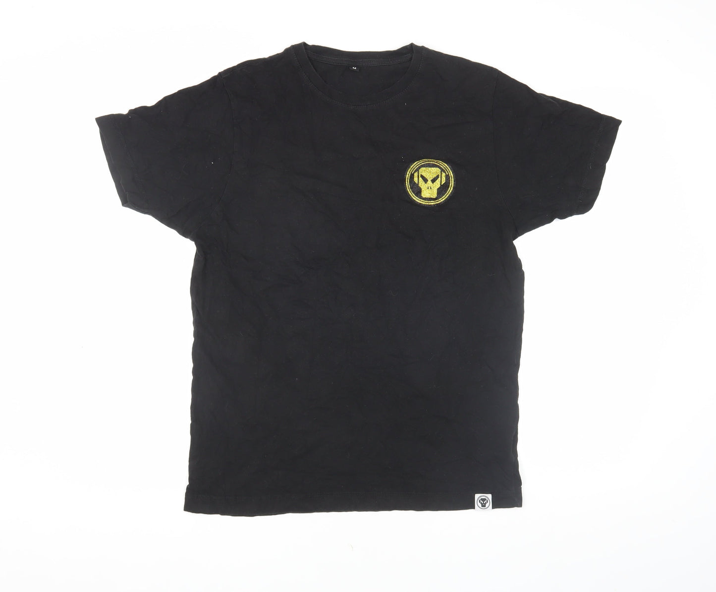 Mens UK Size M Continental Black  T-Shirt