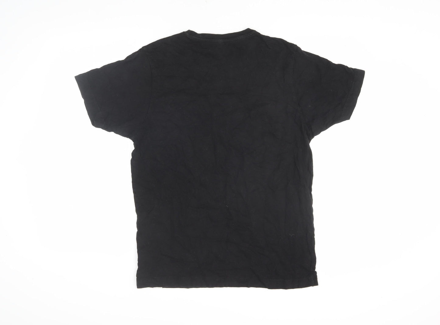 Mens UK Size M Continental Black  T-Shirt