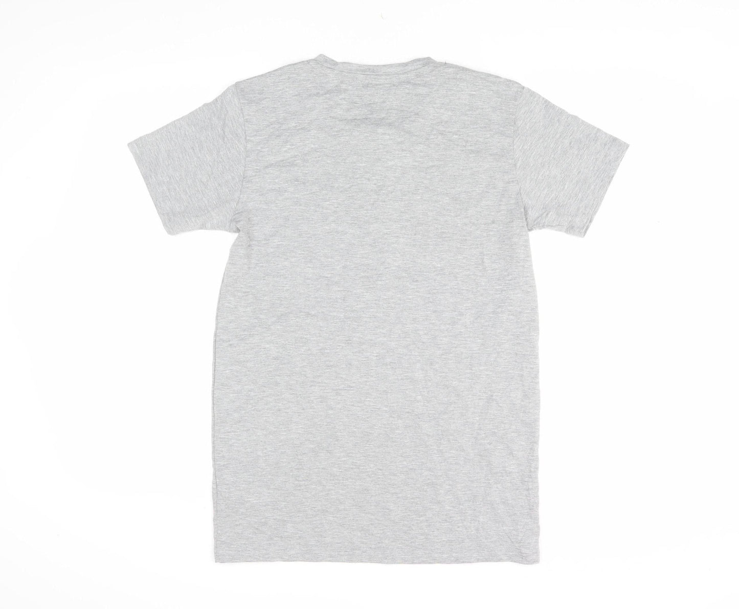 Mens UK Size S Intense Grey  T-Shirt