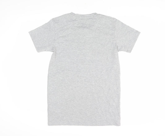 Mens UK Size S Intense Grey  T-Shirt