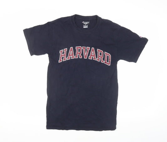 Mens UK Size S Champion Black  T-Shirt
