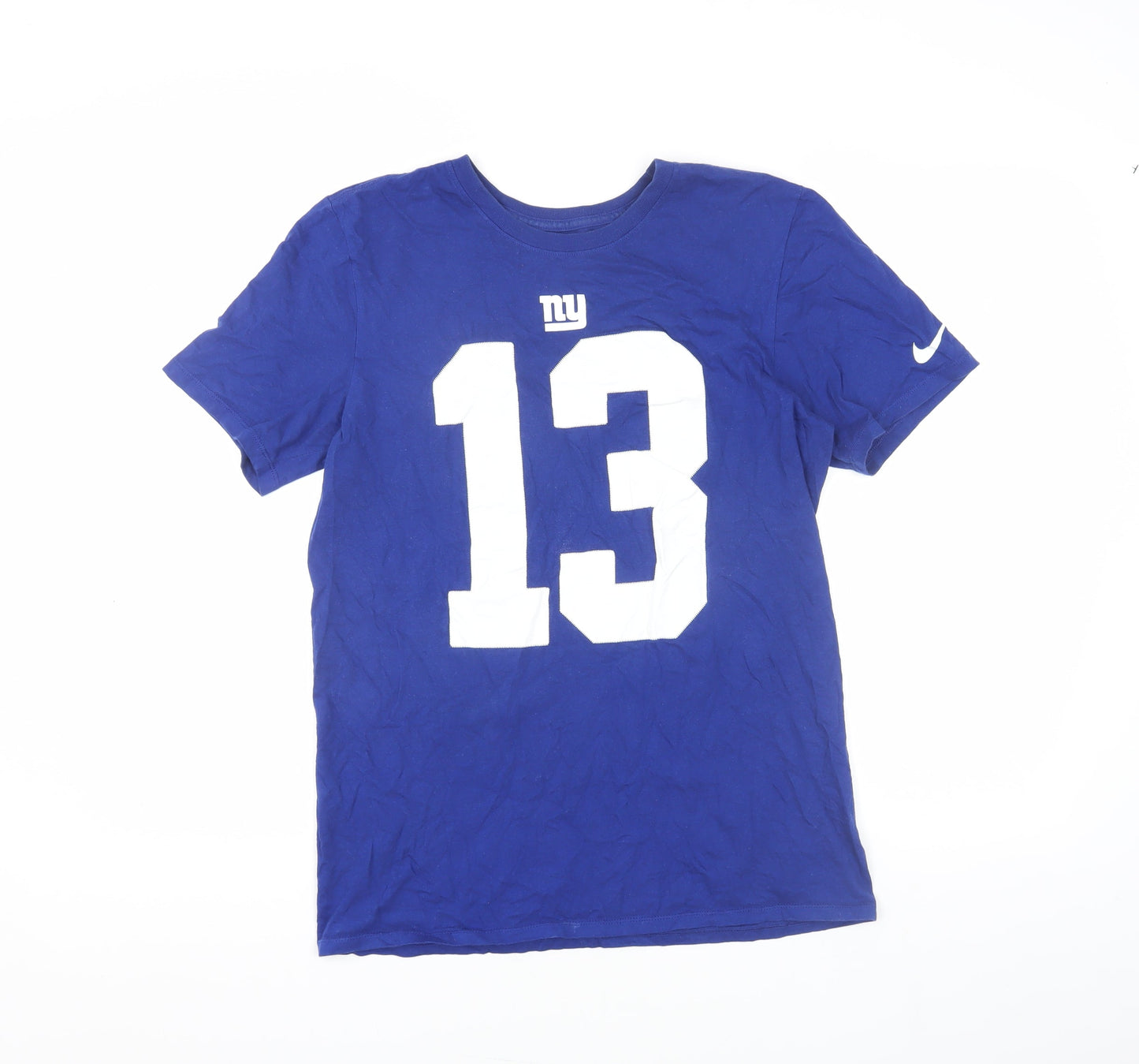 Nike Men's Blue Athletic Sports T-Shirt S