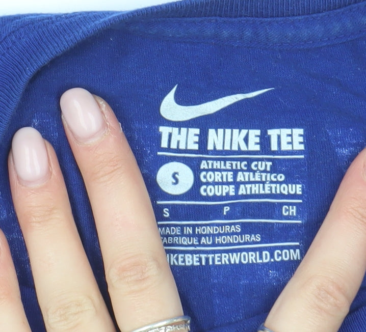 Nike Men's Blue Athletic Sports T-Shirt S