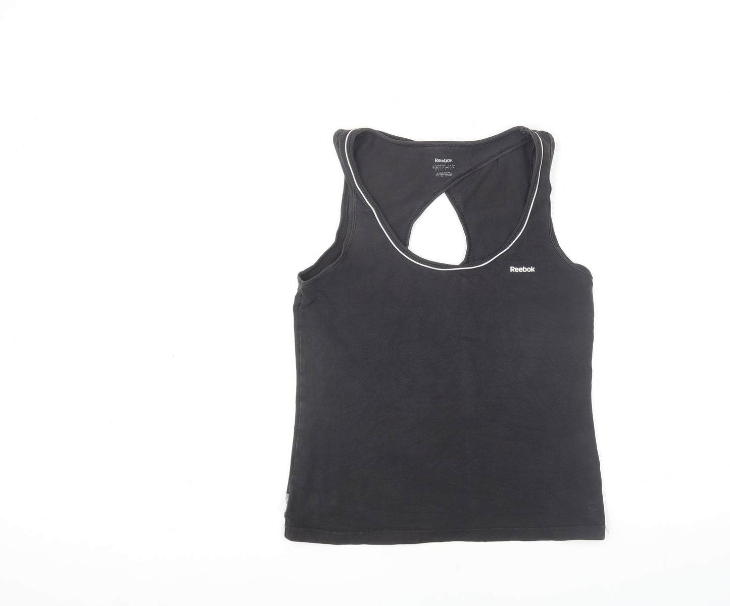Womens UK Size L Reebok Black  Tank