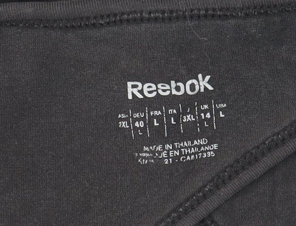 Womens UK Size L Reebok Black  Tank