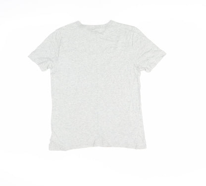 GAP Kids Boys Grey Graphic T-Shirt Size L Casual Comfort