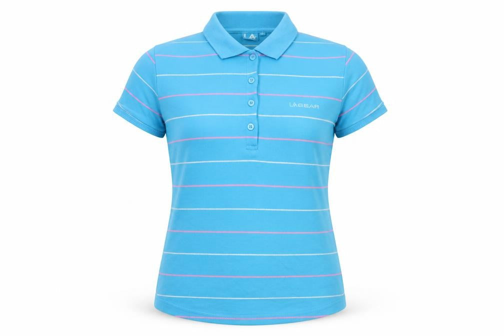 Womens UK Size 12 LA Gear Blue Classic Polo