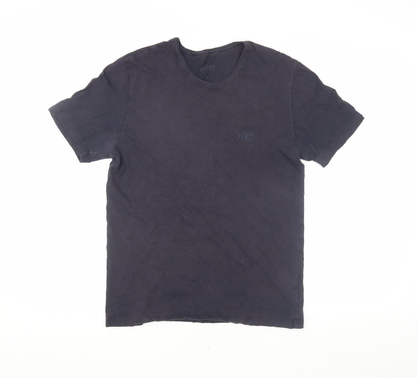 Mens UK Size M HUGO BOSS Black  T-Shirt