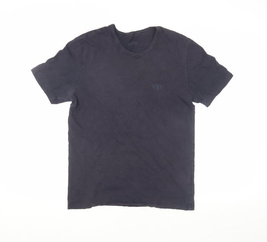 Mens UK Size M HUGO BOSS Black  T-Shirt