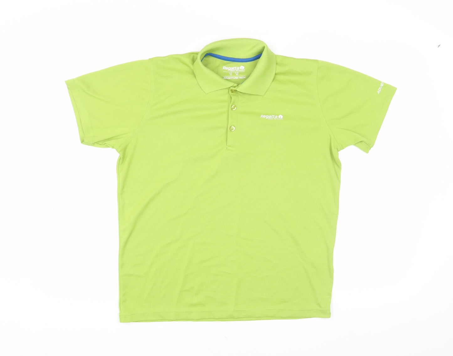 Regatta Men's Green Medium Polo Shirt Adventure Tech