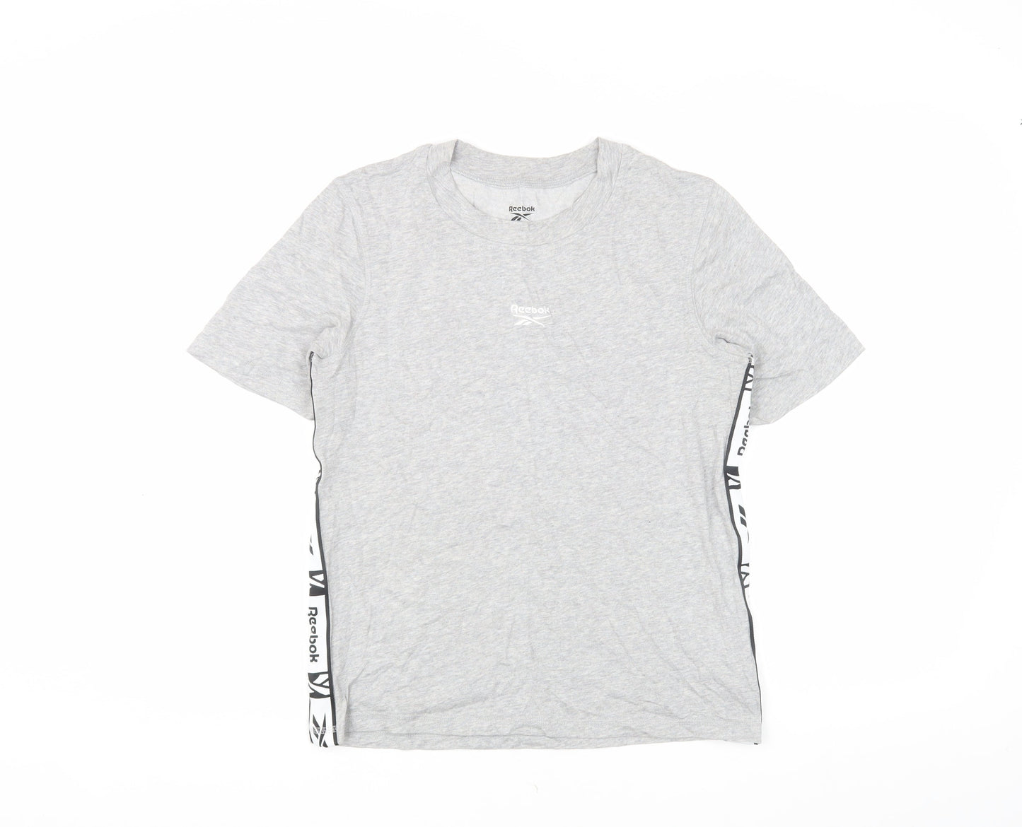 Unisex Adults UK Size M Reebok Grey Jersey T-Shirt