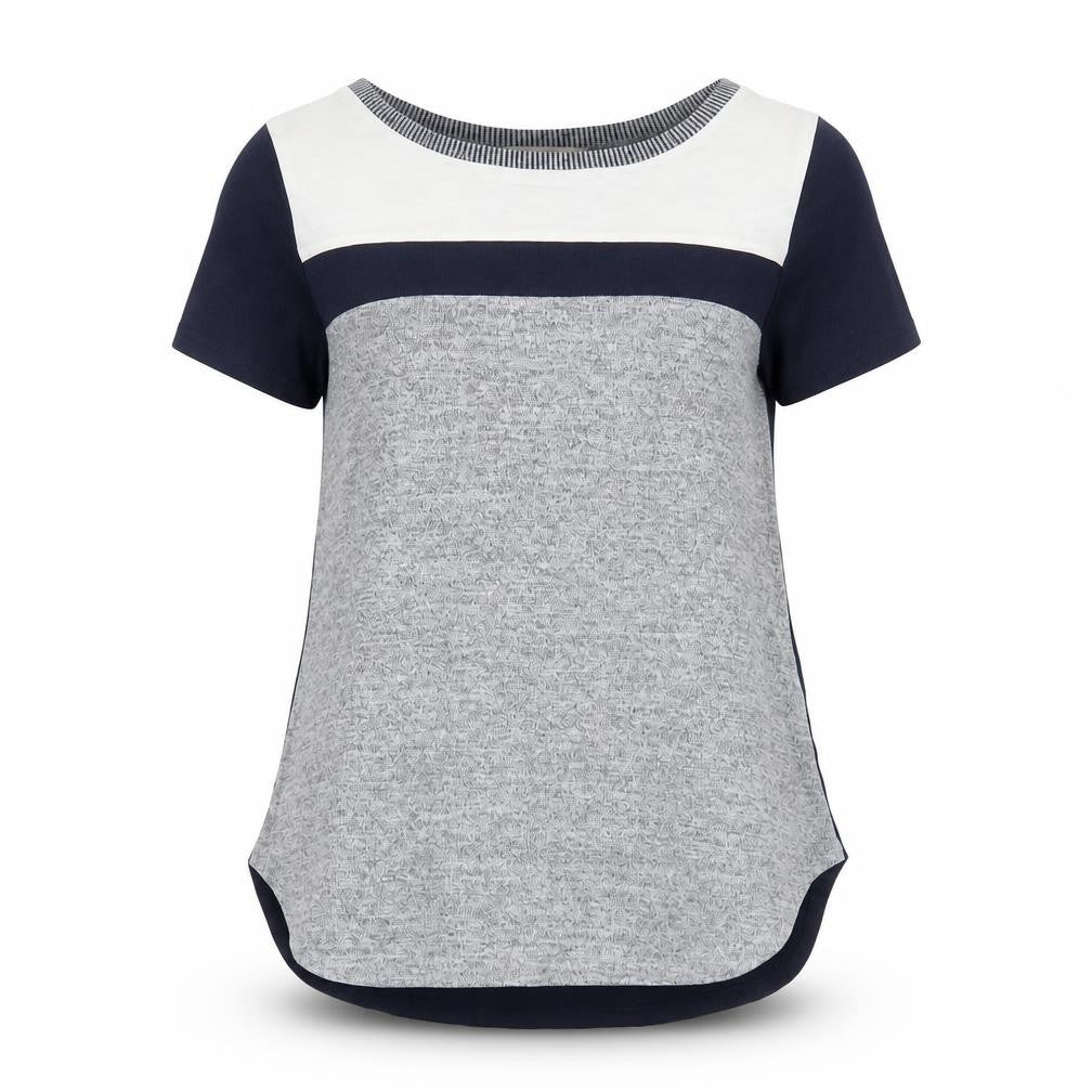 Womens UK Size XS Oasis Multicoloured Basic T-Shirt