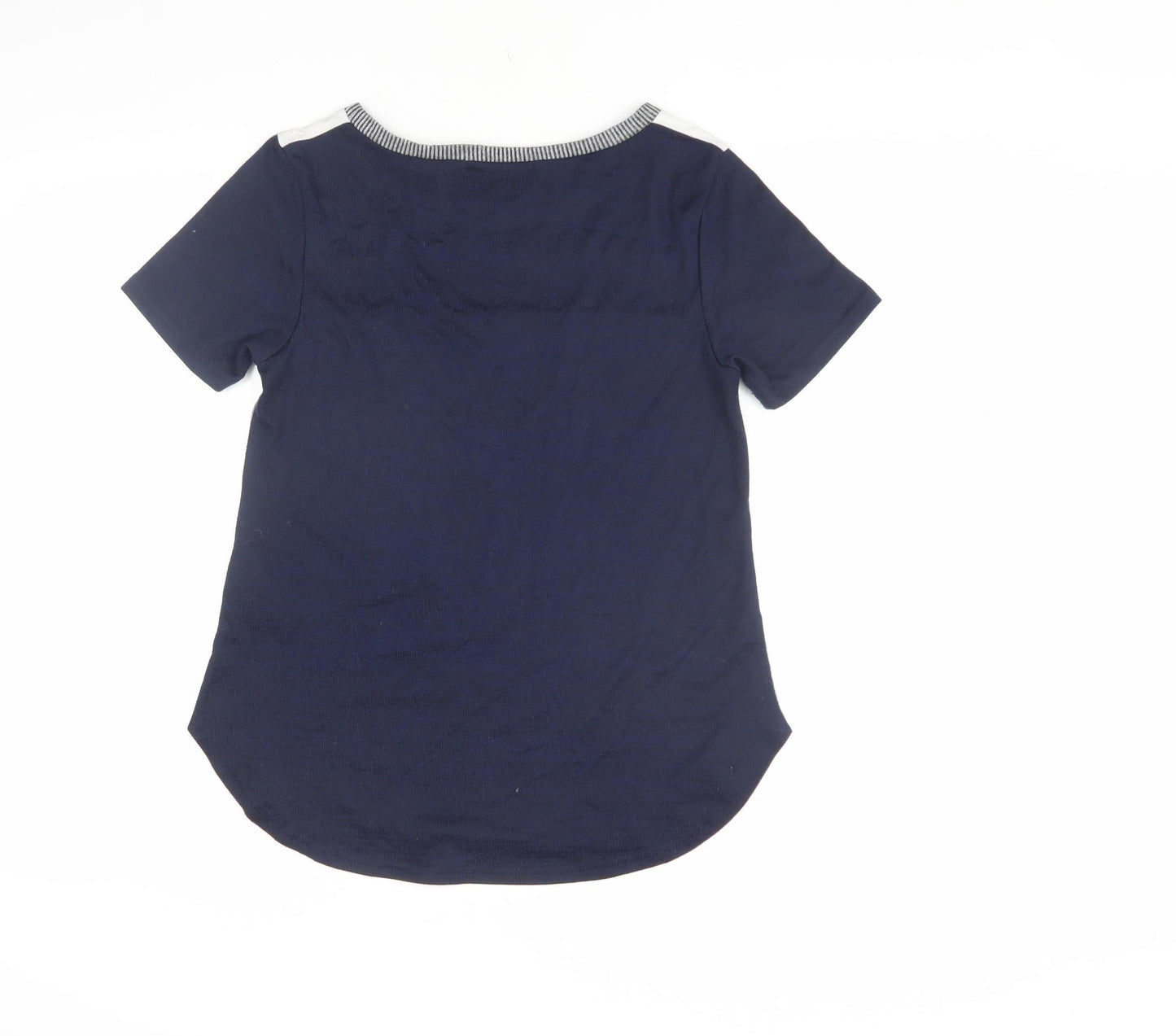 Womens UK Size XS Oasis Multicoloured Basic T-Shirt