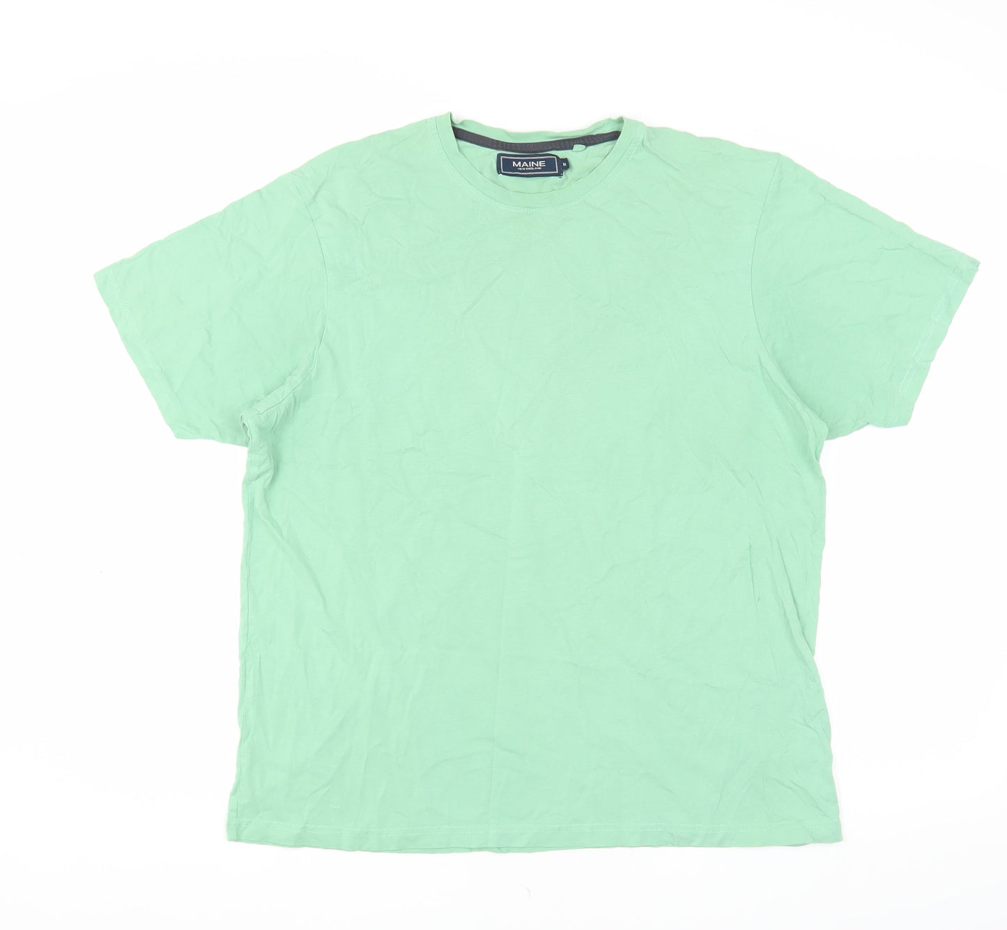 Maine New England Men's Green M Cotton T-Shirt