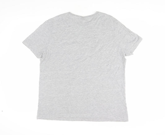 Star Wars Men's Grey Graphic Print T-Shirt Large