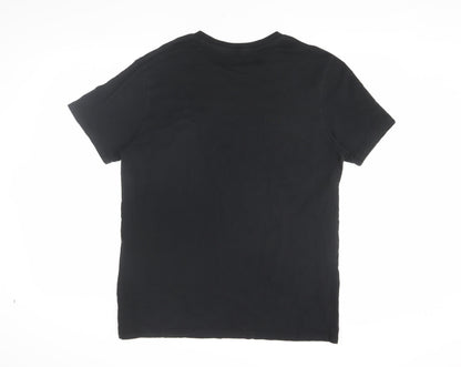 Levi's Men's Black Graphic T-Shirt - Large