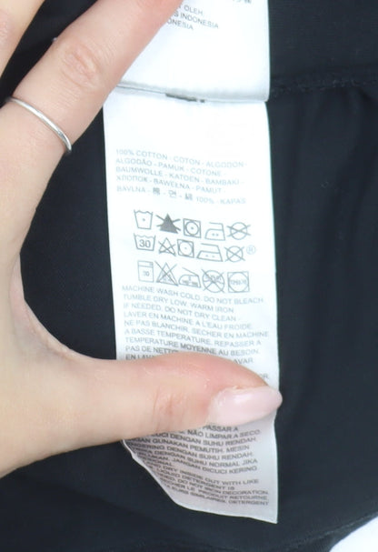 Levi's Men's Black Graphic T-Shirt - Large