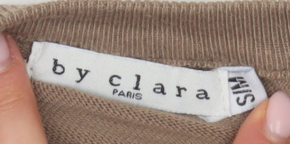 Womens UK Size S by Clara Beige  Blouse