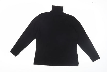 Windsmoor Women's Black High Neck Blouse, M