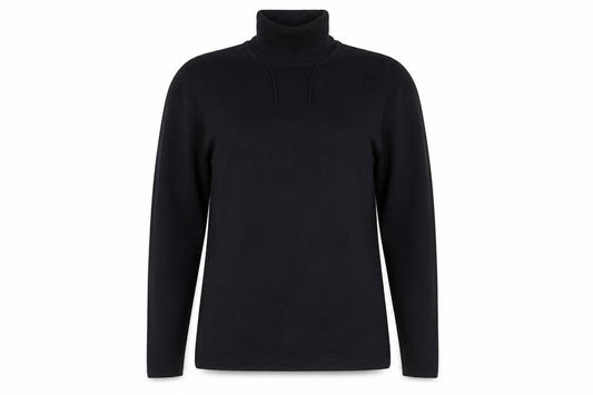 Windsmoor Women's Black High Neck Blouse, M