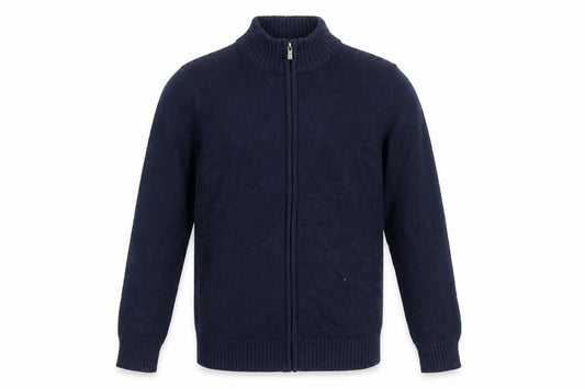Mens UK Size M Savile Row Blue Bomber Jacket