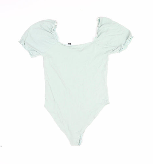 Brave Soul Women's Green Bodysuit, M, Casual Jersey