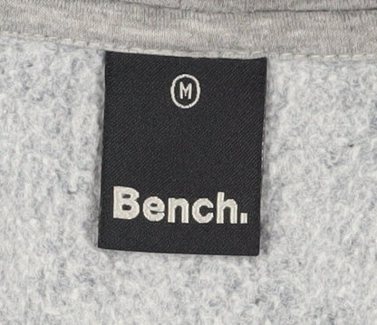 Mens UK Size M Bench Blue Cardigan Hoodie