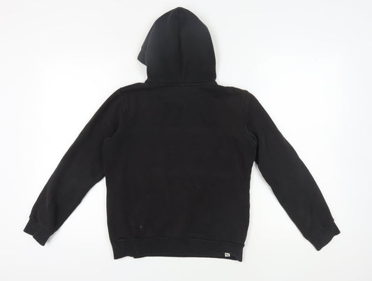 Puma Black Unisex Hoodie - Size 10, Logo Hoodie
