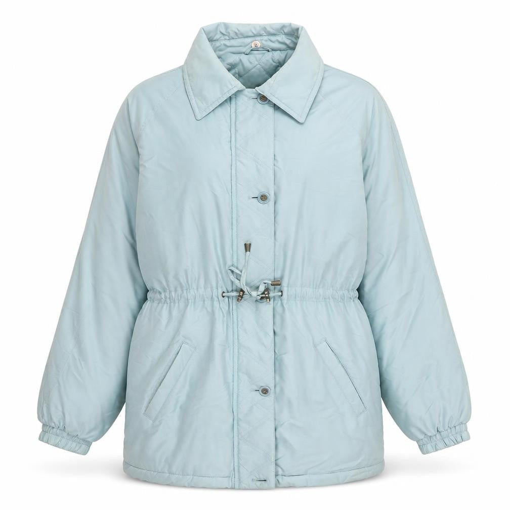 Womens UK Size 10 Berkertex Blue Parka Coat