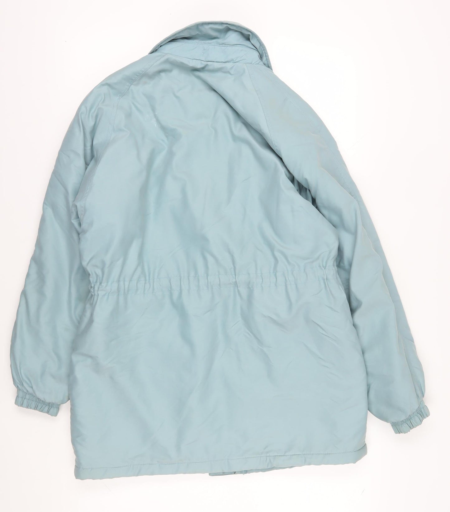 Womens UK Size 10 Berkertex Blue Parka Coat