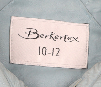 Womens UK Size 10 Berkertex Blue Parka Coat