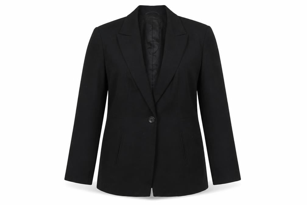 Womens UK Size 12 Betty Barclay Regular Black Blazer